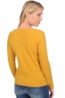 Cashmere ladies round necks solange mustard 4xl