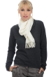 Cashmere ladies scarves mufflers kazu170 ecru 170 x 25 cm
