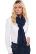 Cashmere ladies scarves mufflers kazu200 dark navy 200 x 35 cm