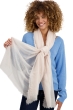 Cashmere ladies scarves mufflers tonka crystal grey 200 cm x 120 cm