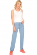 Cashmere ladies trousers leggings malice azur blue chine 2xl