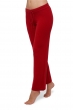 Cashmere ladies trousers leggings malice blood red 3xl