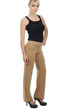 Cashmere ladies trousers leggings malice camel xs