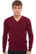 Cashmere men basic sweaters at low prices tor first burgundy m