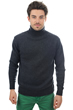 Cashmere men chunky sweater achille charcoal marl m