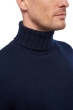 Cashmere men chunky sweater achille dress blue 3xl