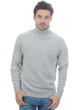 Cashmere men chunky sweater achille flanelle chine 3xl