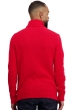 Cashmere men chunky sweater achille rouge 2xl