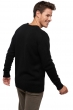 Cashmere men chunky sweater bilal black s