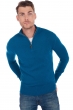 Cashmere men chunky sweater donovan canard blue l