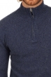 Cashmere men chunky sweater donovan indigo l