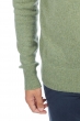 Cashmere men chunky sweater donovan olive chine s