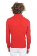 Cashmere men chunky sweater donovan premium tango red 2xl