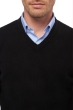 Cashmere men chunky sweater hippolyte 4f black s