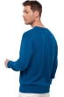 Cashmere men chunky sweater hippolyte 4f canard blue xl