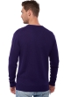 Cashmere men chunky sweater hippolyte 4f deep purple 2xl