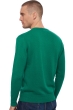 Cashmere men chunky sweater hippolyte 4f evergreen 4xl