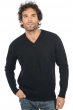 Cashmere men chunky sweater hippolyte 4f premium black 2xl