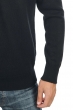 Cashmere men chunky sweater hippolyte 4f premium black 3xl