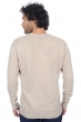 Cashmere men chunky sweater hippolyte 4f premium pema natural l