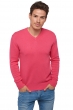 Cashmere men chunky sweater hippolyte 4f shocking pink s