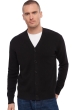 Cashmere men chunky sweater leon black xl