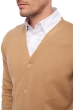 Cashmere men chunky sweater leon camel 2xl