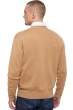 Cashmere men chunky sweater leon camel 3xl