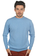 Cashmere men chunky sweater nestor 4f azur blue chine m