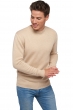 Cashmere men chunky sweater nestor 4f natural beige m