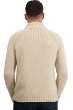 Cashmere men chunky sweater tripoli natural winter dawn natural beige l