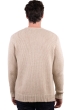 Cashmere men chunky sweater verdun natural winter dawn natural beige l