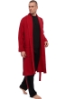 Cashmere men dressing gown working deep red s3