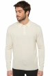 Cashmere men polo style sweaters alexandre premium tenzin natural xl