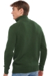 Cashmere men polo style sweaters angers cedar marron chine m
