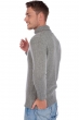 Cashmere men polo style sweaters artemi grey marl 2xl