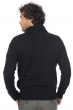 Cashmere men polo style sweaters donovan black s