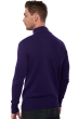 Cashmere men polo style sweaters donovan deep purple xs