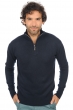 Cashmere men polo style sweaters donovan dress blue 2xl