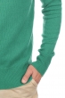 Cashmere men polo style sweaters donovan evergreen m