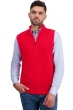 Cashmere men polo style sweaters texas rouge l