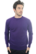 Cashmere men round necks nestor bright violette 2xl