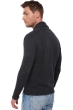 Cashmere men waistcoat sleeveless sweaters jovan matt charcoal 2xl