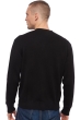 Cashmere men waistcoat sleeveless sweaters leon black 2xl