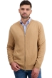 Cashmere men waistcoat sleeveless sweaters tajmahal camel 4xl