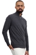 Cashmere men waistcoat sleeveless sweaters thobias first grey melange m