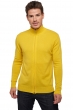 Cashmere men waistcoat sleeveless sweaters thobias first sunny yellow xl