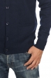 Cashmere men waistcoat sleeveless sweaters yoni dress blue 2xl