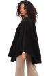 Vicuna ladies premium sweaters vicunacape black 146 x 175 cm