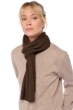Yak accessories scarf mufflers yakozone natural marron 160 x 30 cm